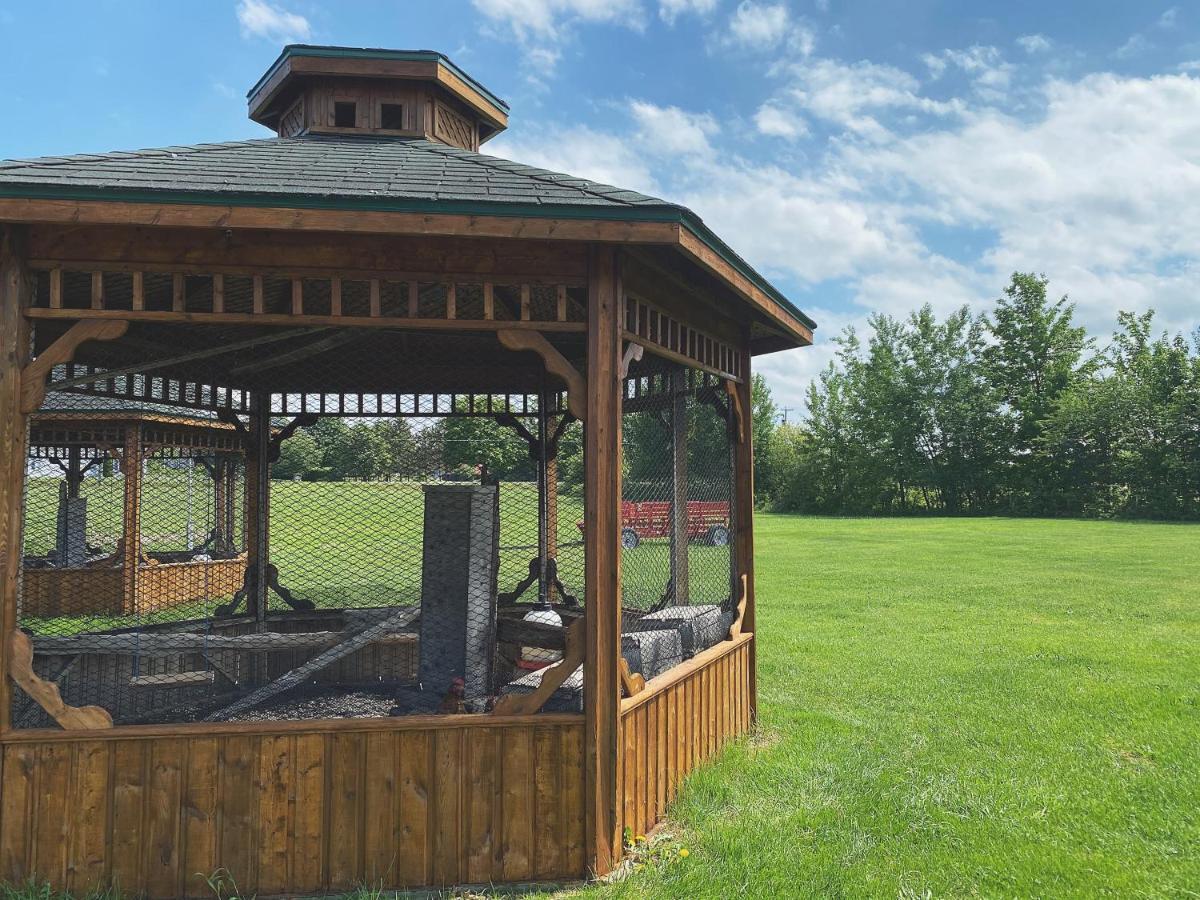 Domaine Steinbach Cidrerie B&B Distillerie St-Pierre-de-l'Île-d'Orléans Exteriör bild